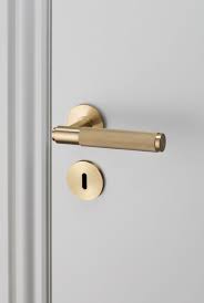 Door Lever Handle Brass And Key Escutcheon Brass By Buster Punch Door Handles Interior Bedroom Door Handles Brass Door Handles