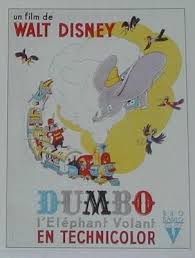 Dumbo L Elephant Volant Dumbo Ben Sharpsteen 1941 Affiche Paroles De Chansons Dumbo