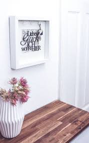 Geschenk Zum Einzug Bilderrahmen Schlusselkasten Dreimalanders Werbung 2019 Diy Schluesselkasten Bilderrahmen Ribba I Hippie Home Decor Key Box Home Diy