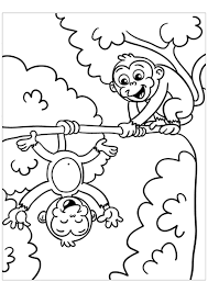 Free laughing monkey coloring page to download or print, including many other related monkey coloring page you may like. Monkeys To Print For Free Monkeys Kids Coloring Pages