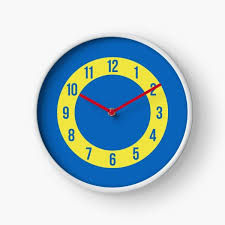 Storytelling, singing and dancing for preschool children. Big Comfy Couch Clocks Redbubble