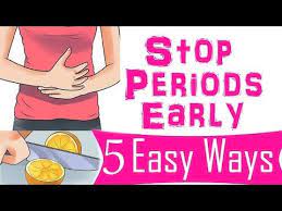 How To Stop Your Period Early Delay Your Periods Home Remedies To Delay Periods Naturally Youtu Delay Period Naturally How To Stop Period Period Bleeding