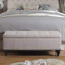 They make a stylish occasional perch too. Classicliving Darrah Upholstered Storage Bench Reviews Wayfair Co Uk