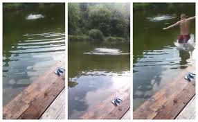 Și se deschide lacul ursu. Un TanÄƒr S A Inecat Intr Un Lac Din Sovata Iar Prietenii L Au Filmat