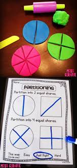 Fractions In First Grade 2nd Grade Activities Geometry 2nd Grade Activities Fraction Activities