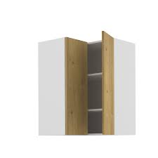 Maybe you would like to learn more about one of these? Meuble Haut D Angle De Cuisine Lugano Effet Chene Boreal 2 Portes H103xl67 Leroy Merlin