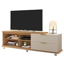 Dans ce cas vous avez très certainement envie de vous entourer d'objets qui invitent à. Meuble Tv 180 Cm Tv 65 Pouces Chene Ecru Beaux Meubles Pas Chers