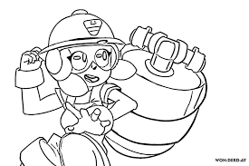 I do not come in peace. Brawl Stars Coloring Pages Print 350 New Images