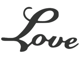 Free Free 236 Love Word Svg SVG PNG EPS DXF File