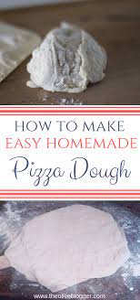 Quick And Easy Homemade Pizza Dough Recipe Homemade Pizza Dough Pizza Recipes Dough Homemade Pizza