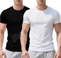 Liquidation Stock Mens Round Neck Side Seamd Black T Shirts ...