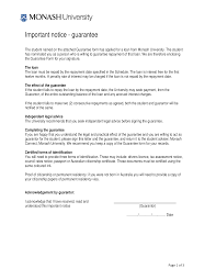 5 rental guarantor letter examples templates download now examples. Personal Guarantee Loan Agreement Pdf Template Templates At Allbusinesstemplates Com