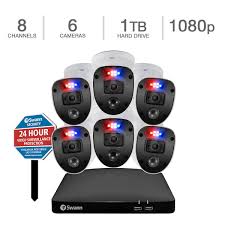 When using 4g/5g, the video from. Swann Enforcer 8 Channel 6 Camera Indoor Outdoor Wired 1080p Full Hd 1tb Dvr Security System With Yard Stake