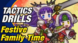 feh【tactics drills】 skill studies map 08 ★ using close counter ♦ guide. Fire Emblem Heroes Tactics Drills Skill Studies 103 Festive Family Time Feh Youtube