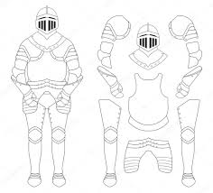 Haz búsquedas en el mayor catálogo de libros completos del mundo. Chevalier Medieval Armure Contour Vectores Graficos Imagenes Vectoriales Depositphotos