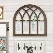 Belle Maison Stem Vase Holder Farmhouse Wall Decor In 2020 Farmhouse Wall Decor Doorway Decor Staircase Wall Decor