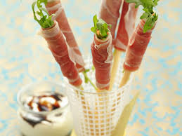 Speck Rucola Grissini Rezept Grissini Fingerfood Rezepte