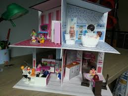Maison De Playmobil En Carton Maison Playmobil Maison Creations
