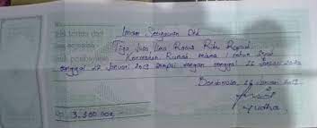 Pemanfaatan tanaman kelor sebagai obat alami b. Contoh Kwitansi Pembayaran Tanah Notaris Semarang
