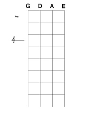 Violin Finger Chart By Timothy Rohwer Teachers Pay Teachers