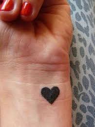 Finger Tattoo Ideas Heart Tattoo Wrist Purple Heart Tattoos Black Heart Tattoos