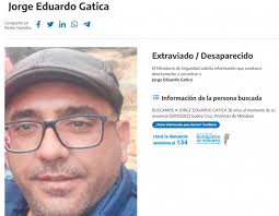 Quién es "Jorgito", el hombre que buscan desesperadamente en Godoy Cruz  hace más de 20 días