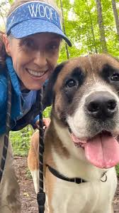 What a treat to take a giant teddy bear to @fidosforest today! Meet my  friend Roscoe, a three-year-old Saint Bernard mix who’s as gentle as he is  goofy. He’s also a tennis ball fan so he loved ...