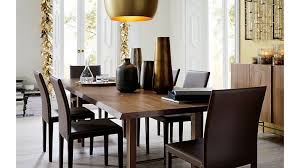 Montana 82 Live Edge Dining Table Reviews Crate And Barrel Live Edge Dining Table Leather Dining Chairs Dining Table