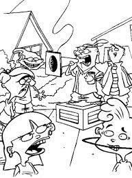 Your resource to discover and connect with designers worldwide. Ed Edd And Eddy Coloring Page Ed Edd And Eddy Outside All Kids Network