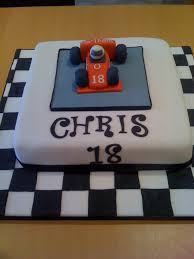 You want it to be instagrammably cute, but not so cute that it breaks your heart when said. Formula 1 18th Birthday Cake Casa Costello