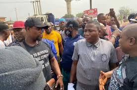 The hearing of a case against the yoruba nation activist, sunday adeyemo, also known as sunday igboho, lasted for more than six hours on thursday at cour de'appal de cotonou, benin republic. Gunmen Abduct Sunday Igboho S Wife Others News