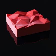 What Happens When Architectural Designer Tries Baking Desserts Gateau Geometrique Patisserie Chef Decoration Patisserie