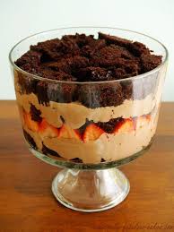 Nutella Mousse Chocolate Trifle Trifle Desserts Christmas Brownie Trifle Recipe Nutella Recipes