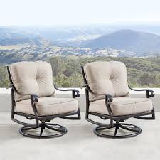 Oakland Living Ornate Antique Copper Swivel Aluminum Outdoor Rocking Lounge Chair With Beige Polyester Cushions 2 Pack Hdcanyon 2chair Ac The Home Depot Cherry red retro patio 3 pc view photo 6 of 25. oakland living ornate antique copper swivel aluminum outdoor rocking lounge chair with beige polyester cushions 2 pack hdcanyon 2chair ac the home