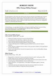 Discover what it is like to be a director of billing and if it is a job for you. Billing Manager Resume Samples Qwikresume