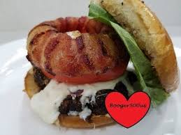 Bison Burger Hamburger Bacon Onion Rings Air Fryer Youtube Bison Burgers Hamburger Burger