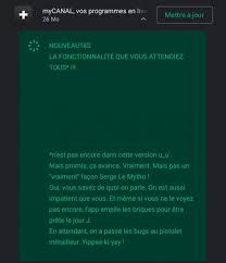 Liste des chaînes de télévision en france et leurs fréquences sur le satellite astra fréquence chaines francaises sur astra 19 e vo. Mycanal Lance Une Nouvelle Mise A Jour Avec La Fonctionnalite Que Vous Attendiez Tous Enfin Presque
