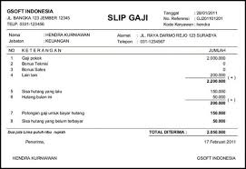 Berbagai data terkait contoh slip gaji karyawan swasta format excel. 13 Contoh Slip Gaji Karyawan Perusahaan Swasta Guru Pns Sederhana Dll