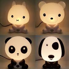Pretty Cute Panda Cartoon Animal Night Light Kids Bed Desk Table Lamp Night Sleeping Led Night Lamp Chrismas Gi Animal Night Light Night Light Kids Night Light