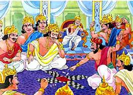 Dyut Sabha Incident Part 1 Duryodhan was so jealous of the wealth acquired by Pandavas in Rajsuya Yagna. He was also jealous of Pandavas valor and strength especially Bhima and Arjuna. If