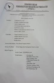 Check spelling or type a new query. Sk Pengurus Paguyuban Se Aceh Dipertanyakan Gubernur Didesak Evaluasi Kesbangpol