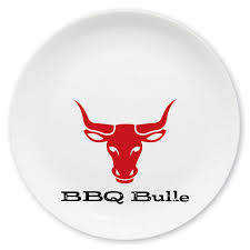 Chew toy for baby blanket. Bbq Bulle Grosser Teller Mit Name Mein Teller De
