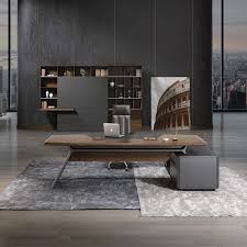 Aulenti Executive Desk Arnold S Office Furniture Executive Office Design Office Furniture Design Office Furniture Modern