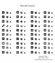Having quality icons can help to make your design look complete, but can also help with the usability of the site. Social Icons By Shapshapy Deviantart Com Social Icons Social Media Icons Free Social Media Icons