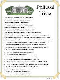 Read on for some hilarious trivia questions that will make your brain and your funny bone work overtime. Political Trivia Will Test Your Knowledge On Washington Happenings History