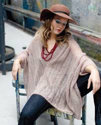 Pashmina thin fine cashmere knitted scarf poncho shawl. 27 Free Knit Poncho Patterns To Keep You Cozy Allfreeknitting Com