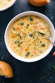 Broccoli Potato Soup So Creamy Chelsea S Messy Apron Broccoli Potato Soup Cooking Recipes Potato Soup