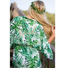 Maybe you would like to learn more about one of these? Palm Leaf Bridal Robe Palm Leaf Bridesmaid Robes Beach Etsy