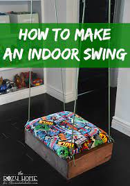 You can diy it, but you ﻿have﻿ to know what you're doing—take it from a pro. Remodelaholic How To Make An Indoor Swing