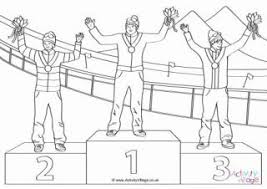 Winter Olympics Medal Winners Colouring Page Winter Olympics Olympic Medals Coloring Pages Winter